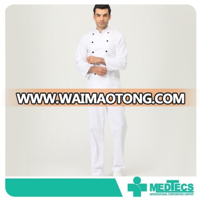 Fast Food Restaurant Uniform Designs For Men Chef Shirts White